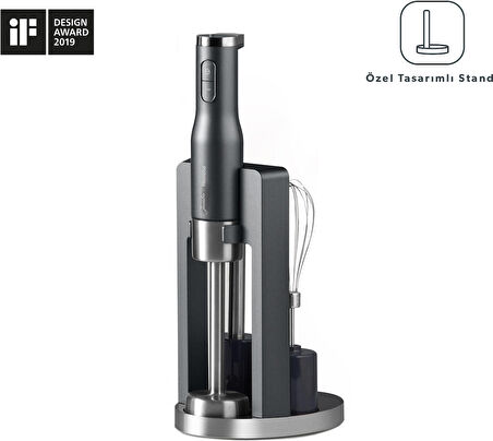 Jumbo x Homend Artfood 1925H El Blender Set Antrasit